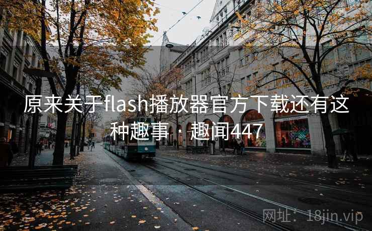 原来关于flash播放器官方下载还有这种趣事 · 趣闻447